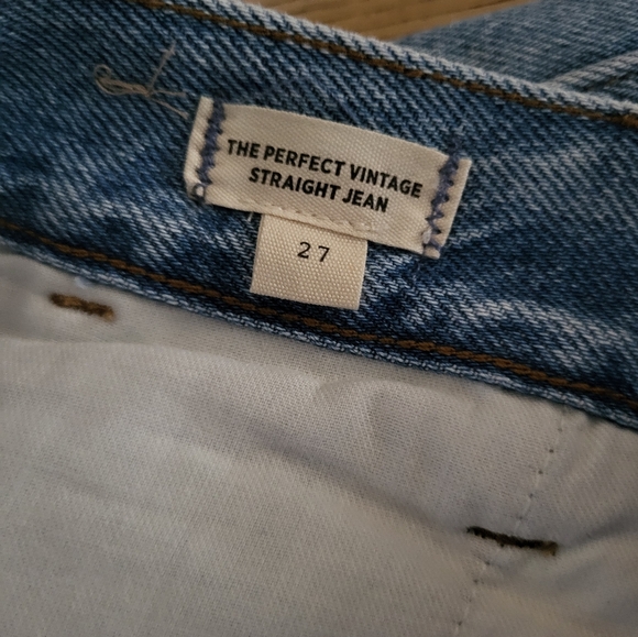 NEW Madewell 90s Straight Jean in Shadow Panel, size 27 - Picture 5 of 5